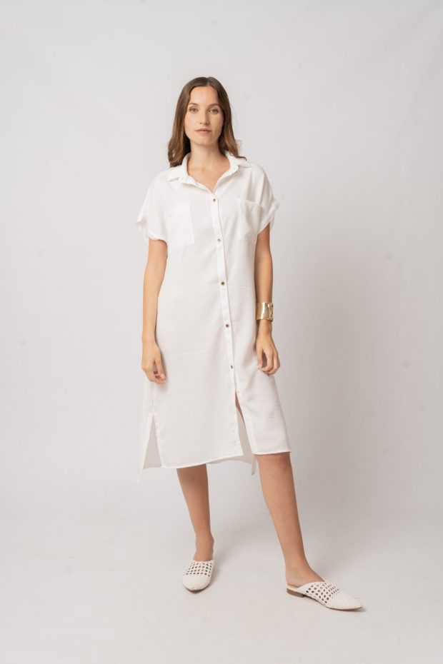 Vestido camisero Gardenia