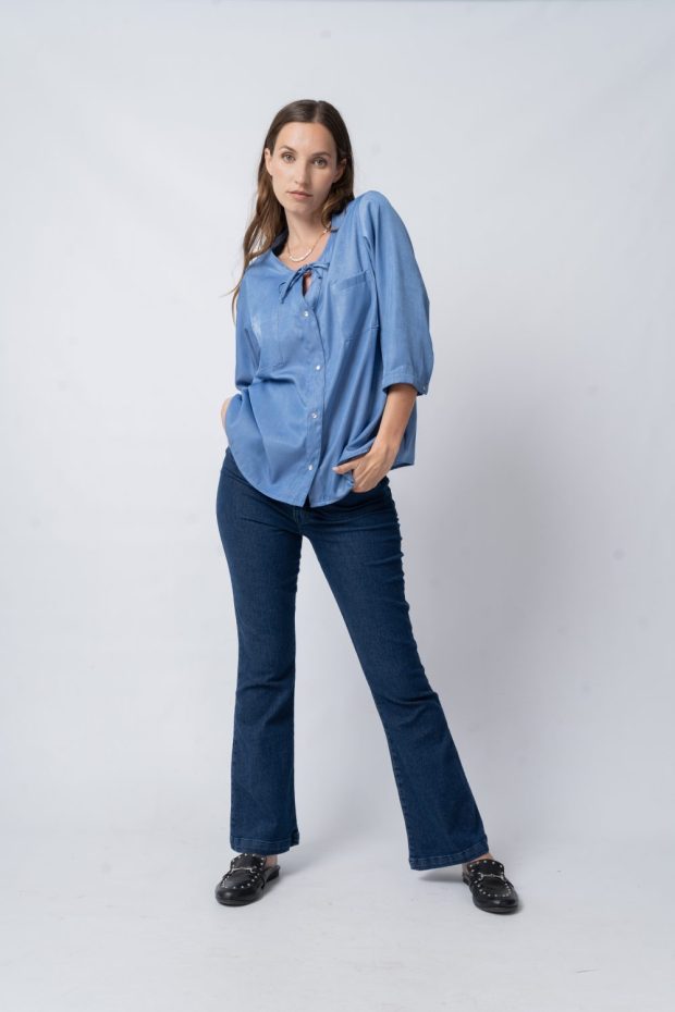 Camisa Juliana denim
