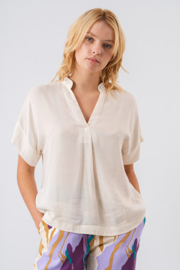 Blusa Elsa crudo