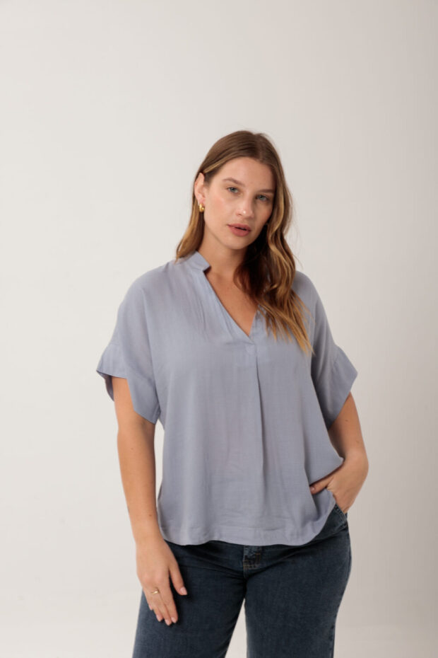 Blusa Elsa celeste