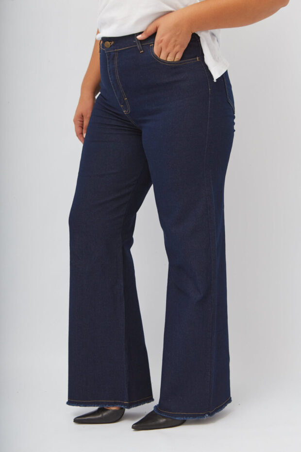Jean recto azul