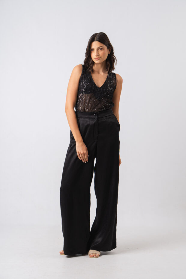 Pantalon palazzo